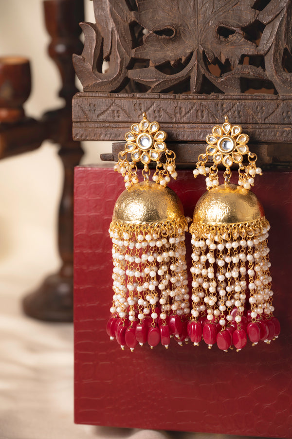 Dhava jhumkas