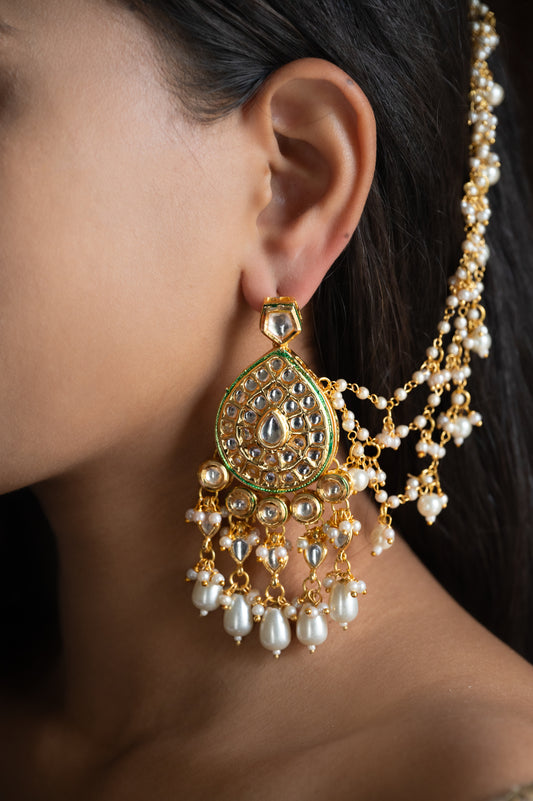 Hamsa jhumkas