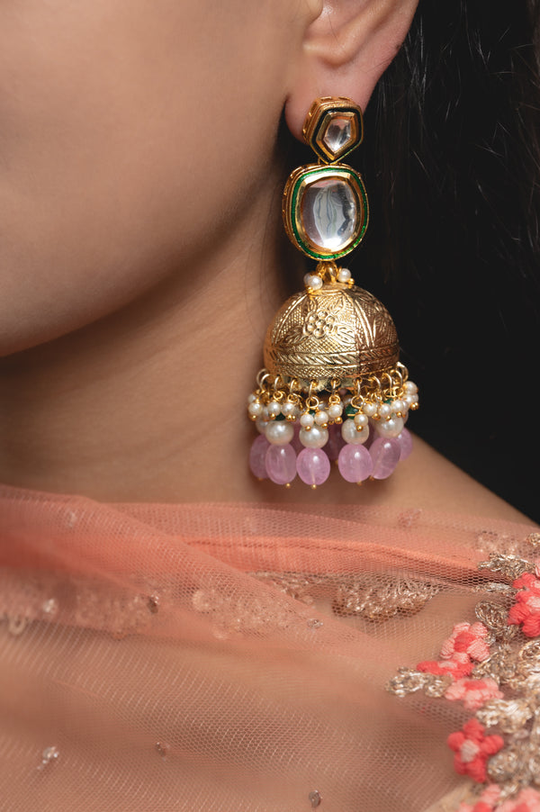 Dhvani jhumkas